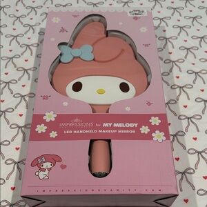 Impressions for My Melody LED Handheld Makeup Mirror - Pink